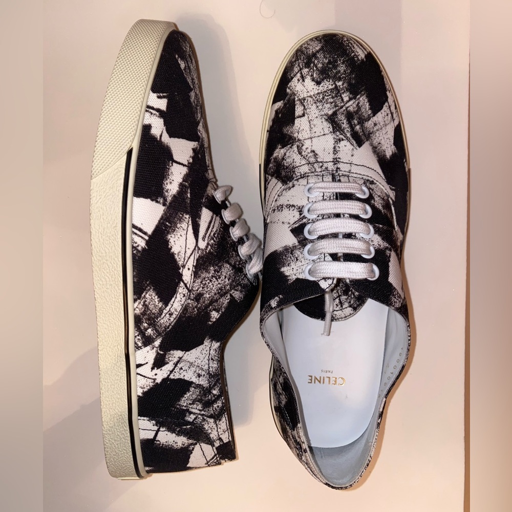CELINE Eliot Canvas tennis sneaker